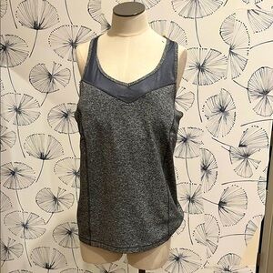 Zella XL Gray and Blue Tank Top